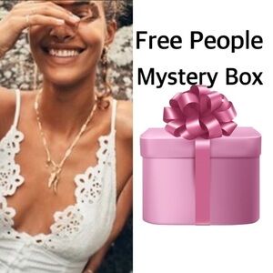 Nwt Free People Mystery Box 3 items NWT and gently used items Size XS, S, M,L